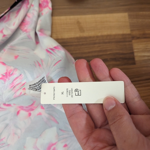 NWT women's Victoria's secret pink wrap top size‎ XL - Picture 4 of 10